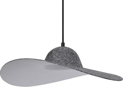 OSRAM Decor decoratieve hanglamp met vilten lampenkap, 500 mm, E27 fitting, vilt/metaal, IP20, donkergrijs