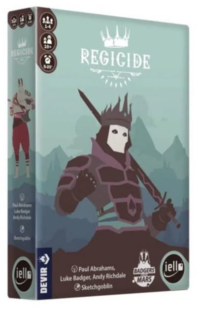 Dailygoods- Bordspel Regicide - Coöperatief Kaartspel - 1 tot 4 Spelers - Fantasy - Tactisch - 12 Vijanden Verslaan