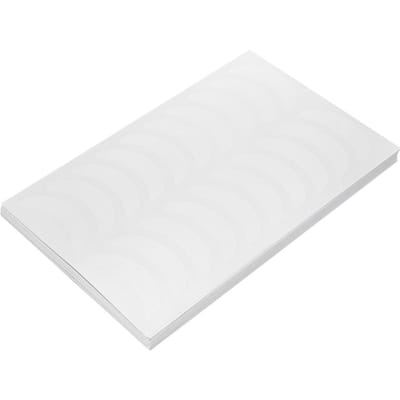 500 Paar Wimperverlenging Sticker Oog Positionering Tips Sticker Lash Mapping Stickers white