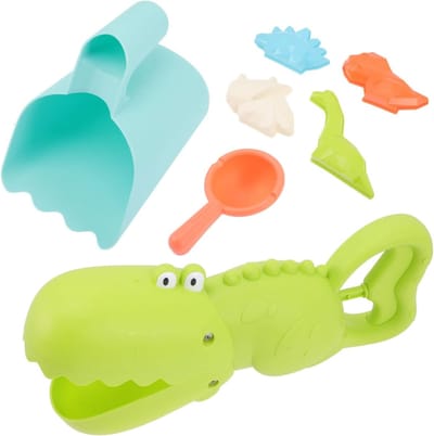 Kinderspeelgoed Set - Zandvormpjes Schep - Spelen in Zandbak - Veilig PP Materiaal - 28x10cm - Diverse Kleuren
