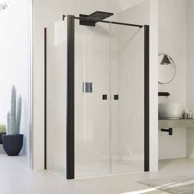 HÜPPE SolvaPro swing door for side wall 80 x 200 cm, without anti-plaque 7T0901123321