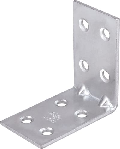AMIG hoekankers/stoelhoeken - 16x - verzinkt staal - breedte 3cm - lengte 2 x 5cm