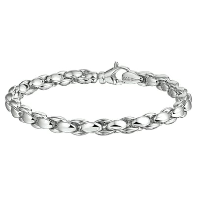 The Jewelry Collection Armband 5,5 mm 19,5 cm - Zilver