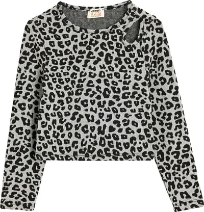 Lange mouw Ronde kraag Blouse