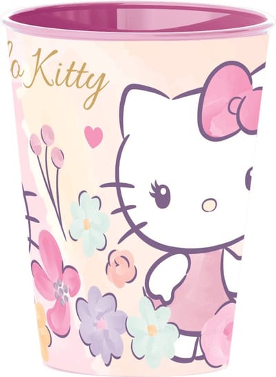 Hello Kitty Drinkbeker - 260 ml - Beker - 1 stuk - Cute - Voor verjaardagen en feestjes