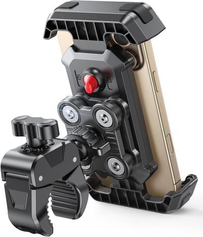 Telefoonhouder Motorfiets voor iPhone Fiets Telefoonhouder 360° Rotatie