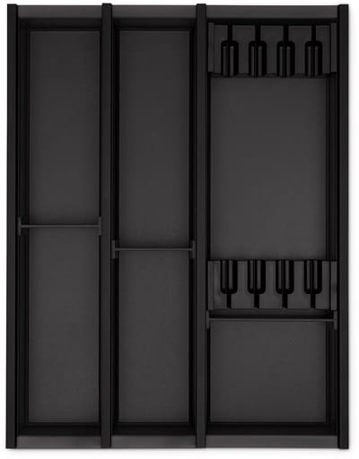 Cuisio Bestekbak 450 mm Translucent-anthraciet voor Legrabox 473 mm