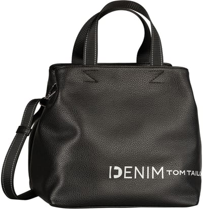 TOM TAILOR handtas schoudertas Marlow Zip Shopper Black zwart