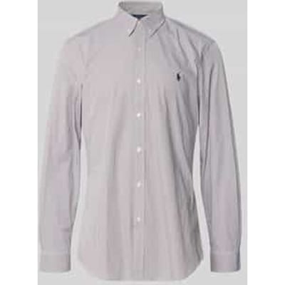 Slim fit vrijetijdsoverhemd met knoopsluiting