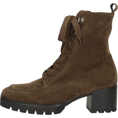 Gabor - Veterschoenen Hak Middel Bruin Middelbruin 36.5