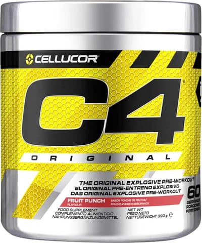 Cellucor C4 Original Pre Workout - Fruit Punch - 60 shakes (400 gram)