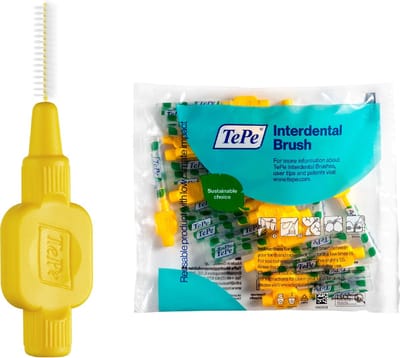 TePe Interdentale Ragers Original Geel ISO maat 4 – 0,7 mm (20 stuks)