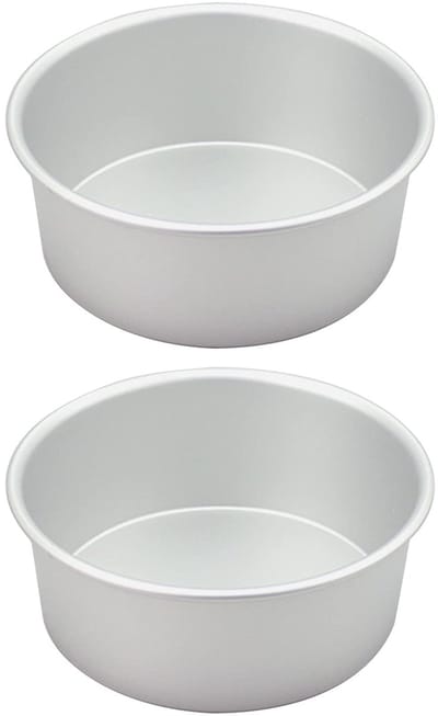 Bakvorm - Ronde taartvormen - Roestvrij staal - 23 cm - Vaatwasserbestendig - Geschikt voor verjaardag en bruiloft - Taart bakken