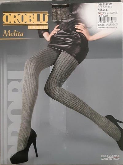 Oroblu panty Melita 60 den maat M kleur bruin melange