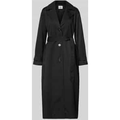 regular fit trenchcoat in longline model 'LINE'