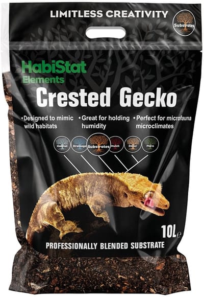 HabiStat Wimpergekko Substraat - Bodembedekking Wimpergekko