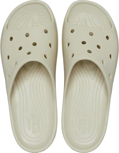 Crocs Classic Platform Slide Bone Maat 42/43 US 11