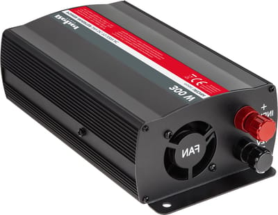 Rebel Omvormer - Spanningsomvormer - 24V DC naar 230V AC - Max. 300W - Zwart