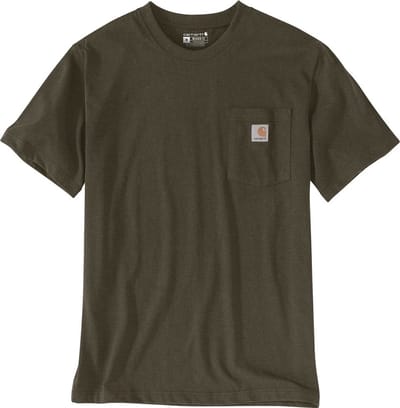 Carhartt Dearborn Relaxed Pocket T-Shirt 103296 Burnished Logs Heather-S