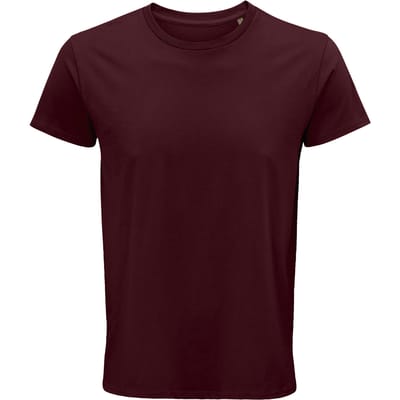 SOLS Heren Crusader Organisch T-shirt (Bourgondië)