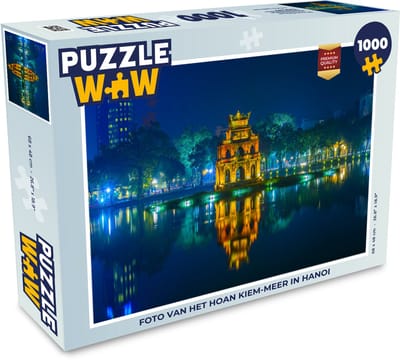 Puzzel Hanoi - Avond - Meer - Legpuzzel - Puzzel 1000 stukjes volwassenen