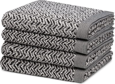 Möve Sonstiges 4 X handdoek - in set Brooklyn Fischgrat