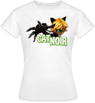Miraculous Cat Noir Adrien T-Shirt Dames