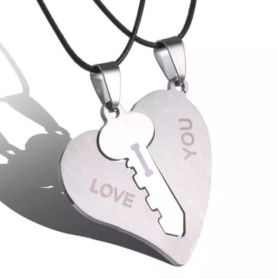 Vriendschapsketting Set - Hart & Sleutel - Liefde & Vriendschap - EmmyRovi