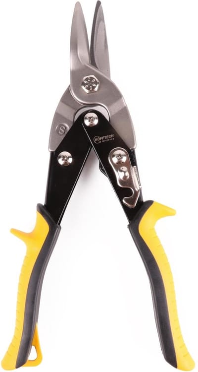 Hofftech Blikschaar - Aviatiek - Rechte knip - Gehard carbon staal - 250 mm