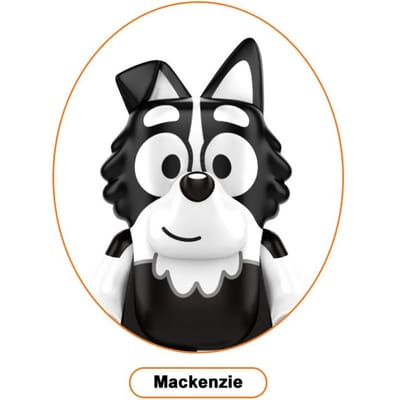 Bluey et Bingo Poupées Jouets Série Coco Mackenzie Mia Rad Mignon Mini Particules Assemblées Personnage Anime Jouet Enfant Cadeau
