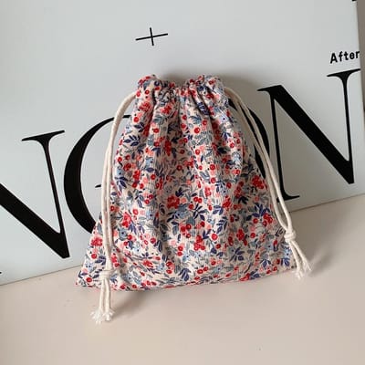 1 Pièce Mignon Petit Rouge à Lèvres Cosmétique Porte-Monnaie à Pièces Clé Sac de Rangement à Cordon Femmes Bijoux Fourre-Tout Corde Pochette à Cordon Sacs à Cordon Organisateur about 14x15 cm