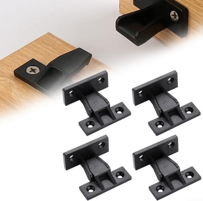 Drukfit Bevestigingsclip voor Plinten en Paneel - Set van 4 of 8 Stuks