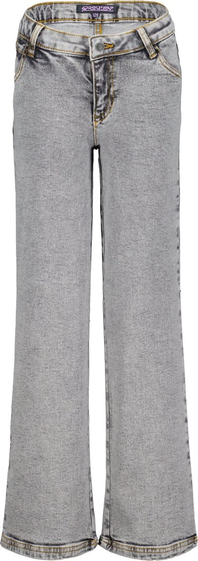 4PRESIDENT Broek Meisjes - Grey Wash - Maat 104