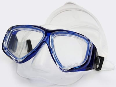 Duikmasker bijziend - duikmasker snorkelen, zwemmen, snorkelen - heldere glazen of met recept, bijziendheid, bijziendheid, bijziendheid duikbril duikmasker (-6.5)