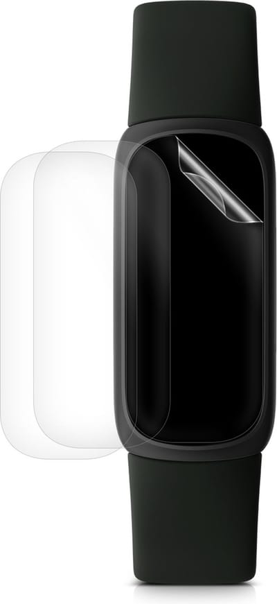 kwmobile 3x screenprotector geschikt voor Fitbit Inspire 3 - Beschermende folie voor fitnesstracker