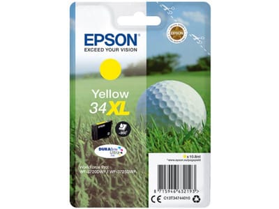 Epson T3474 nr. 34XL inktcartridge geel hoge capaciteit (origineel)
