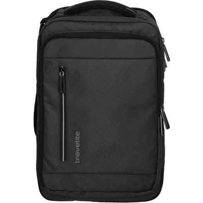 Travelite Crosslite Rugzak Board Bag Zwart - Laptop rugzakken