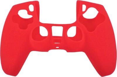 Silicone Hoes / Skin geschikt voor Playstation 5 - PS5 DualSense Controller Rood