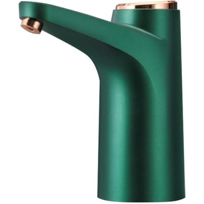 Distributeur de Bouteille d'Eau Pompe Électrique à Eau Potable à Chargement USB pour Bureau École Hôpitaux Vert Rétro black