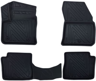 Rubbermatten Peugeot e-2008 2020-heden (complete set) - Premium carbonlook