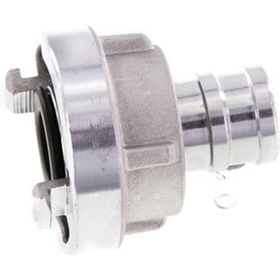 25-D (31 mm) Gesmeed Aluminium Storz-koppeling 25 mm Slangpilaar Draaibaar