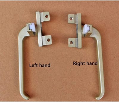 Raamhandvat Raamslot - Deur Greep - Veiligheid Vergroten - Aluminiumlegering - 1x1x1 cm - Metaal