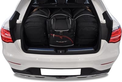 MERCEDES-BENZ GLC COUPE 2016+ 4-delig Reistassen Op Maat Auto Interieur Kofferbak Organizer Accessoires