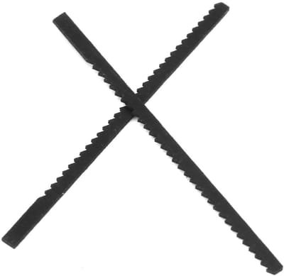 Allecto - Decoupeerzaagblad - 10 Stuks - Perfect voor Houtbewerking - Compact - Vervanging voor Kapotte Bladen - Geschikt voor Mini Decoupeerzaag