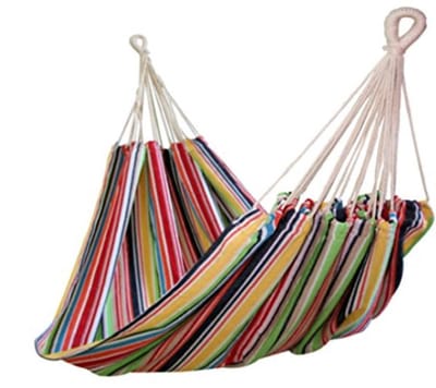 Hangmat voor meerdere personen 210 x 150 cm, tot 300 kg belastbaar