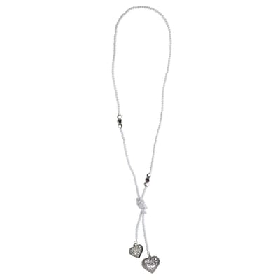 Behave - Ketting met kralen en hartjeshanger - Zachte romantische look
