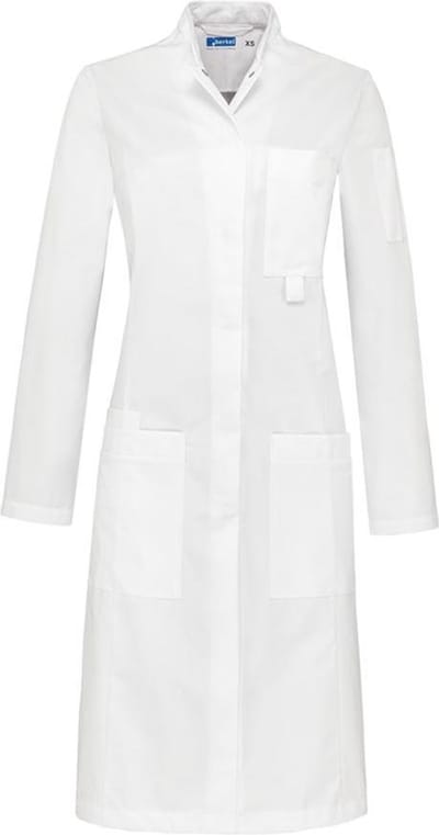De Berkel labjas Annet-wit-S (B3846326001S)