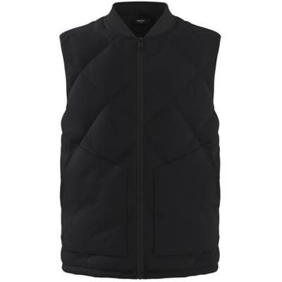 ESMARA MEN Heren bodywarmer, lightweight (zwart, S)