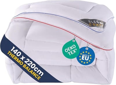 Luxe vier-seizoenen dekbed met microvezel, hypoallergeen en ademend