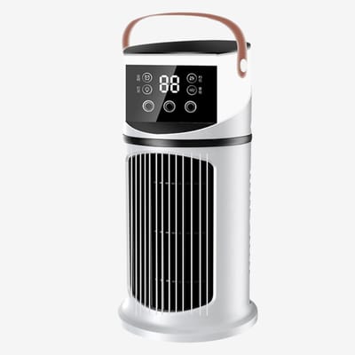 Aurixi® Airco Zonder Afvoerslang - Luchtkoeler - Aircooler - 7 Standen - Mobiel - Wit - 16cm x 16cm x 16cm